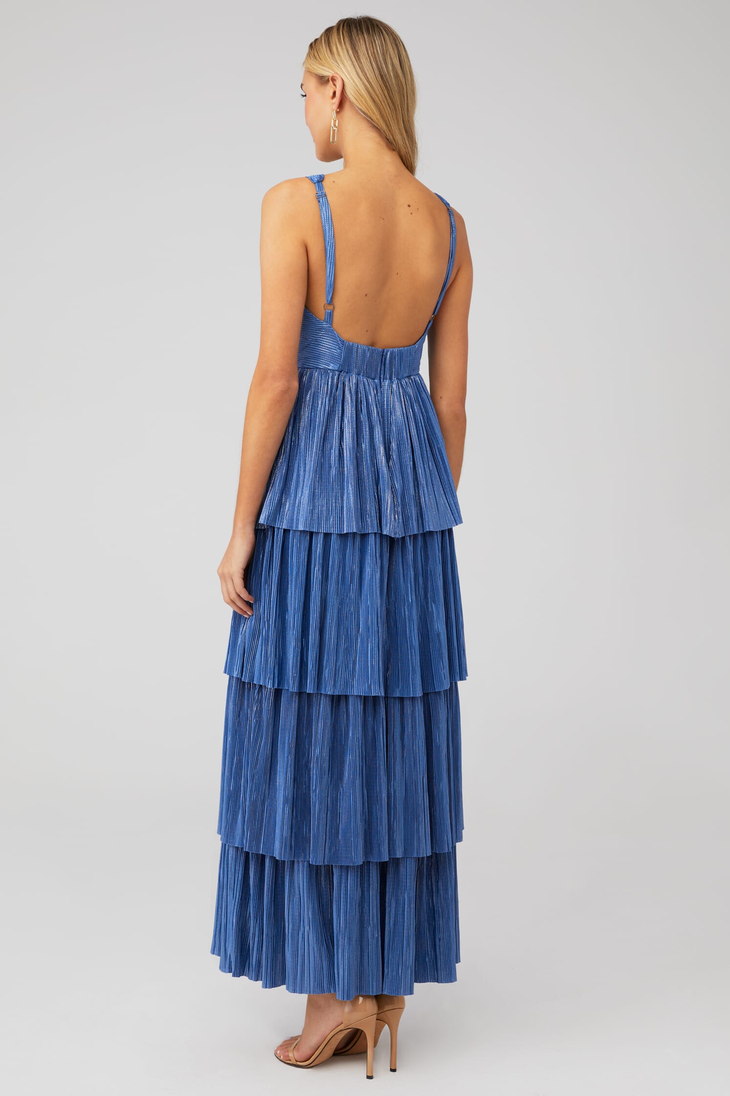 SABINA MUSAYEV Delphina Dress in Blue| FashionPass