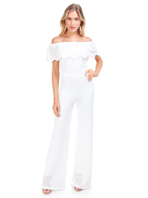 nightcap white jumpsuit