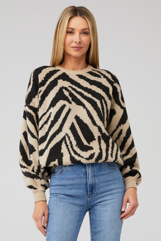 Show Me Your Mumu | Duke Sweater in Tiger Knit | FashionPass