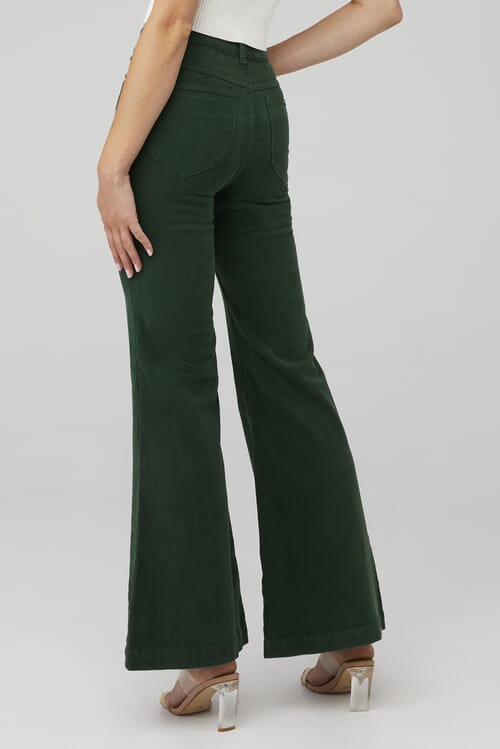ROLLAS | Eastcoast Flare Pant in Basil Cord| FashionPass