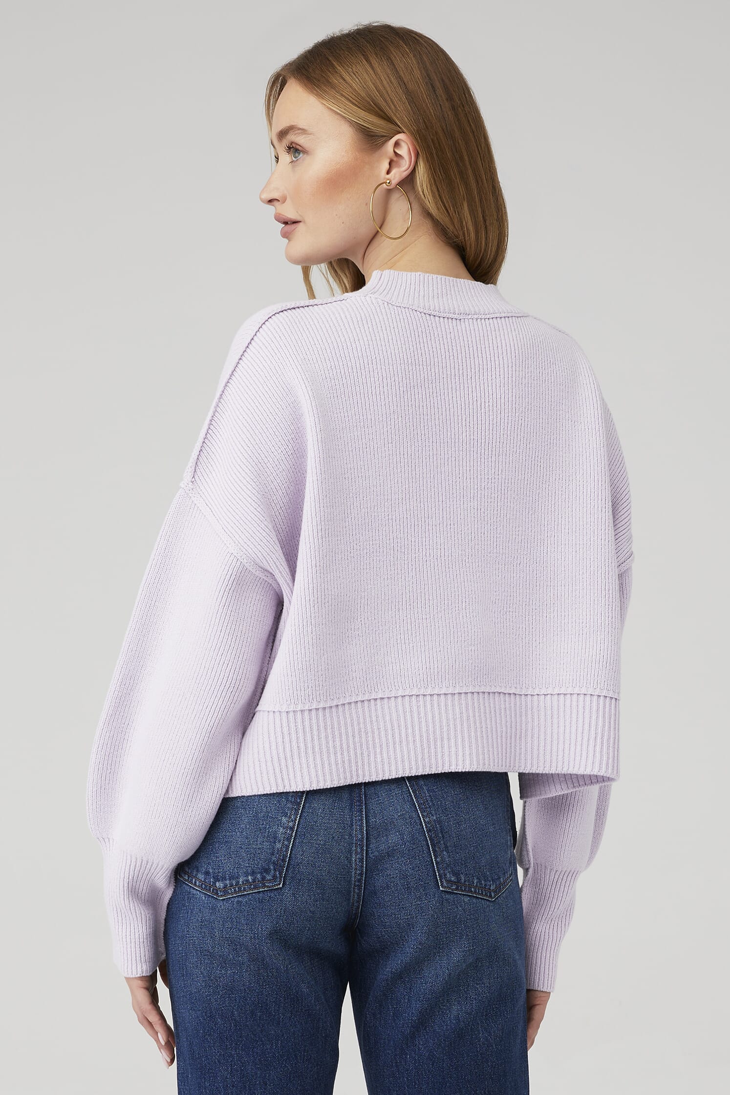 Free People Easy Street Crop in Frost Lavender FashionPass Free People Easy Street Crop in Frost Lavender FashionPass