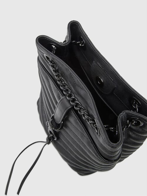 REBECCA MINKOFF | Edie Bucket Crossbody In Black | FashionPass