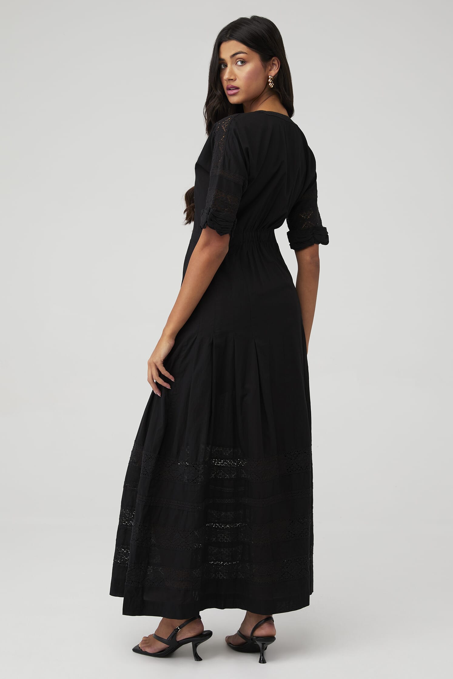 LoveShackFancy | Edie Dress in Black| FashionPass LoveShackFancy | Edie Dress in Black| FashionPass
