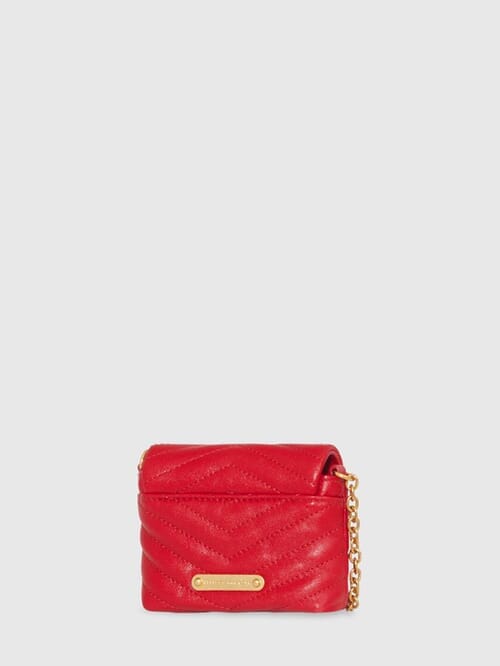 Rebecca Minkoff Edie Quilted Micro XBODY， KISS 並行輸入品-