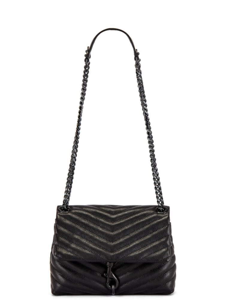 Rebecca Minkoff Edie Crossbody in Black FashionPass