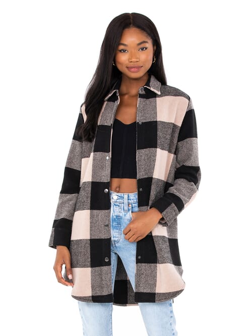 Bb dakota eldridge deals plaid jacket