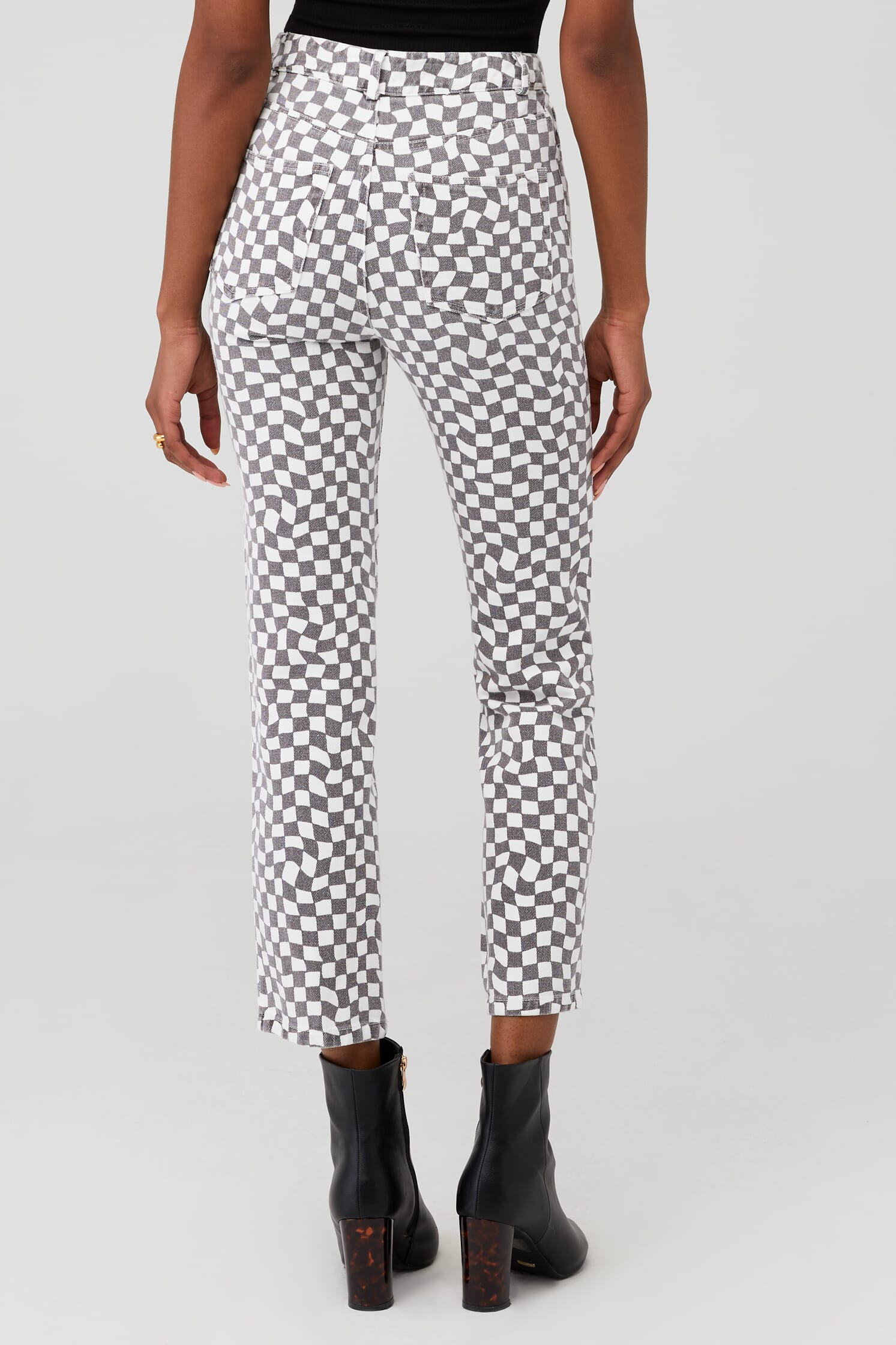 PEPPERMAYO, Electric Avenue Pants in Warped Check