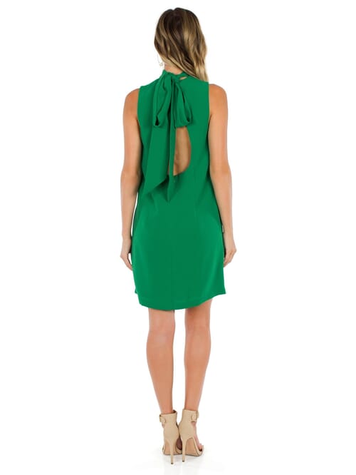 ELIKA OPEN BACK DRESS