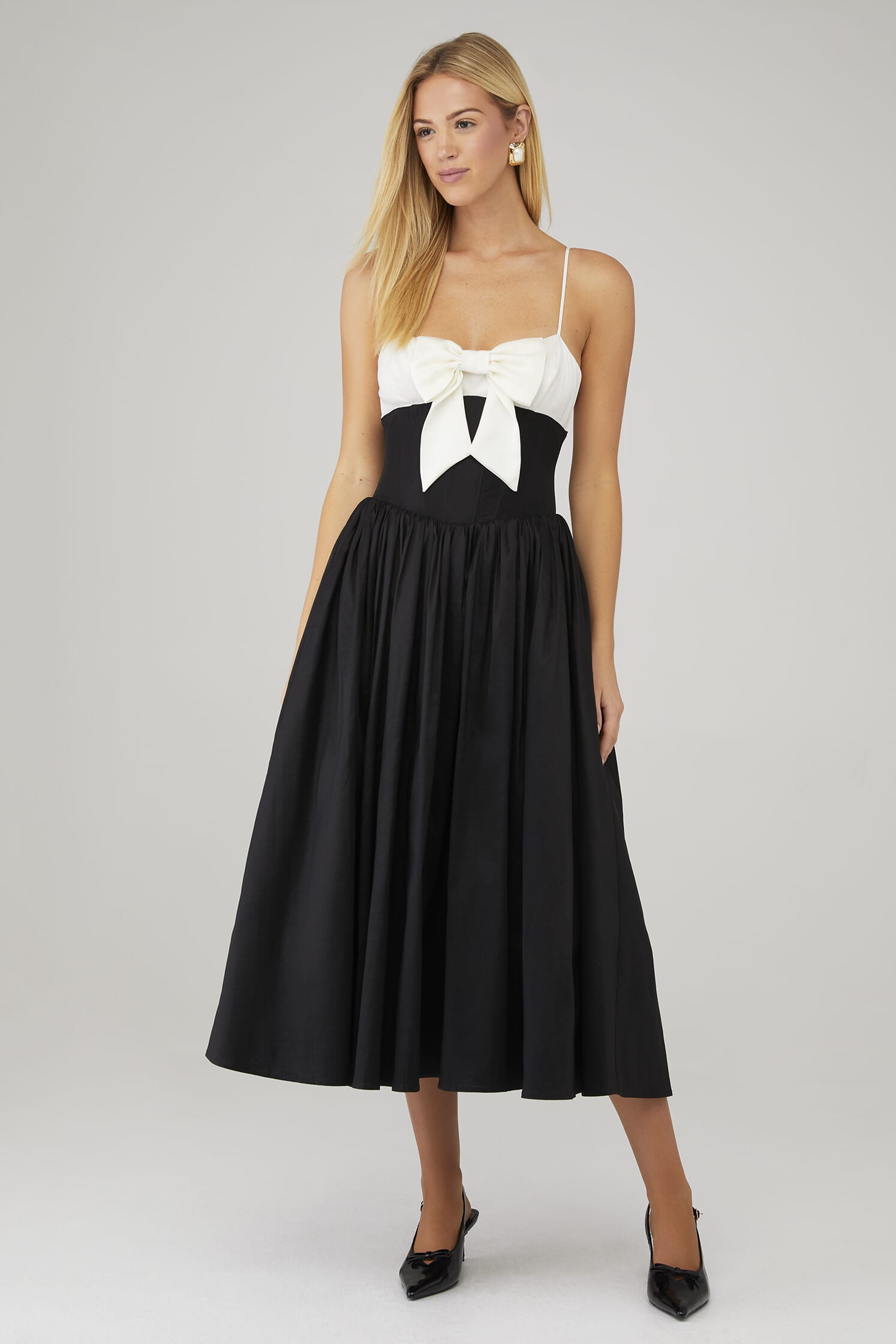 emalie off-shoulder midi dress made for your dinner parties the emalie off-shoulder midi dress