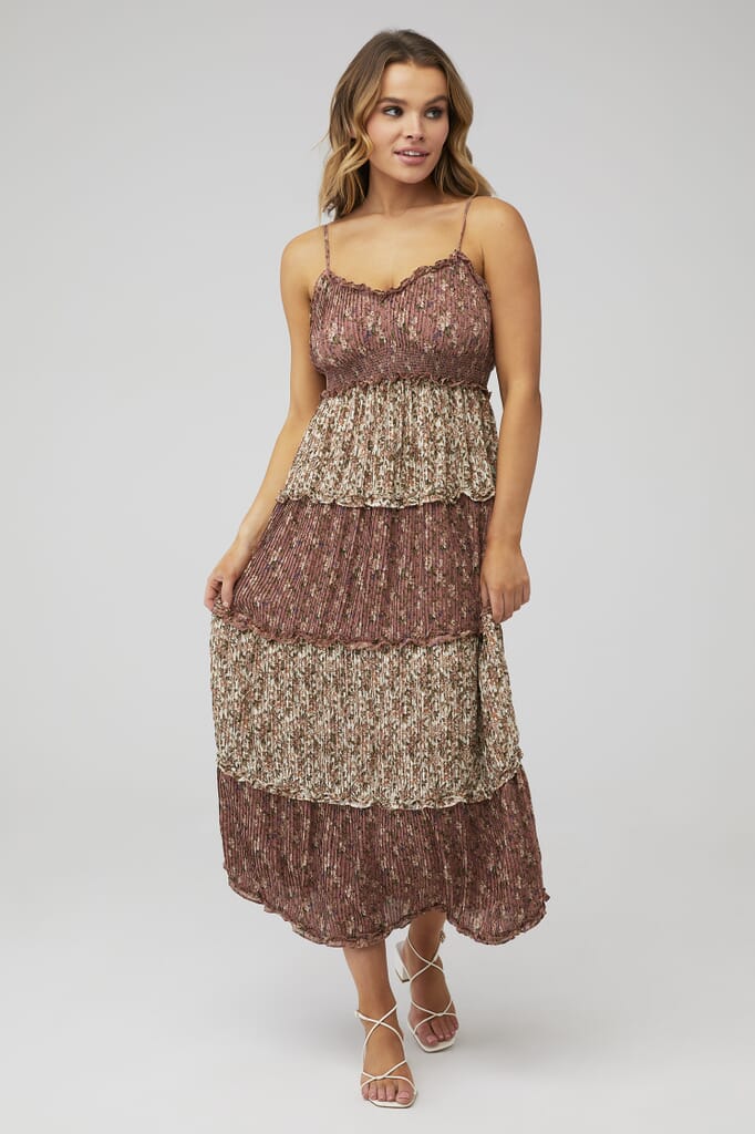 Show Me Your Mumu EMIRA MAXI DRESS in neutral