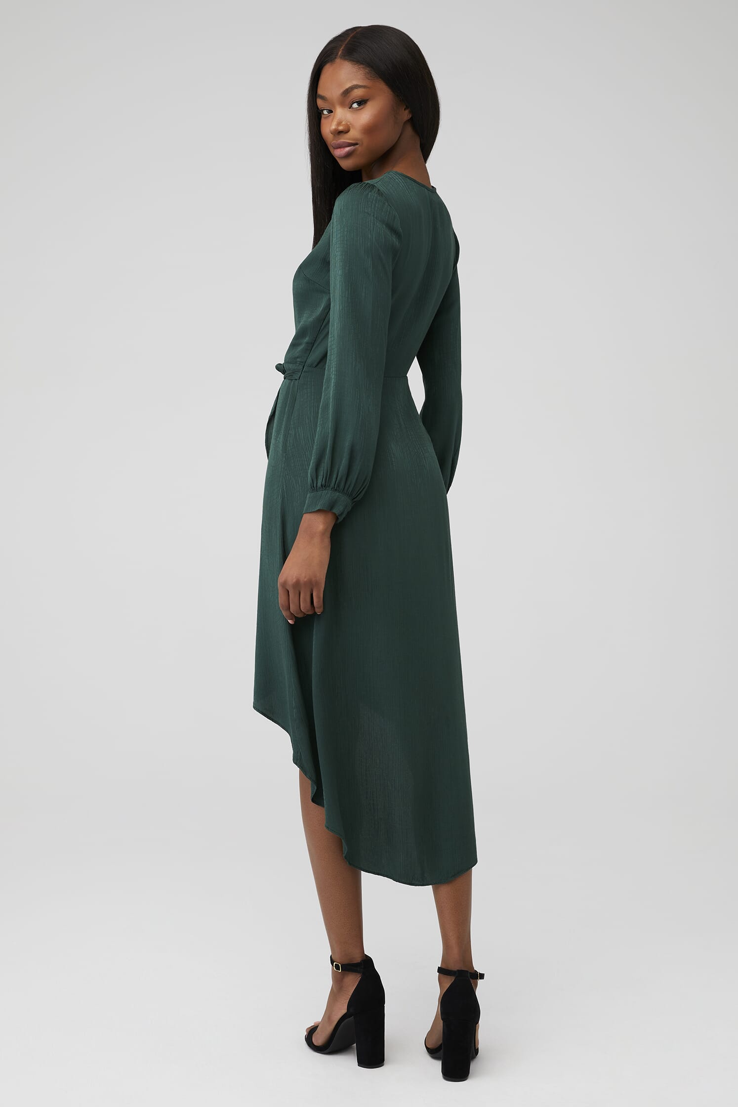 Blue Life Estella Dress in Forrest Green FashionPass