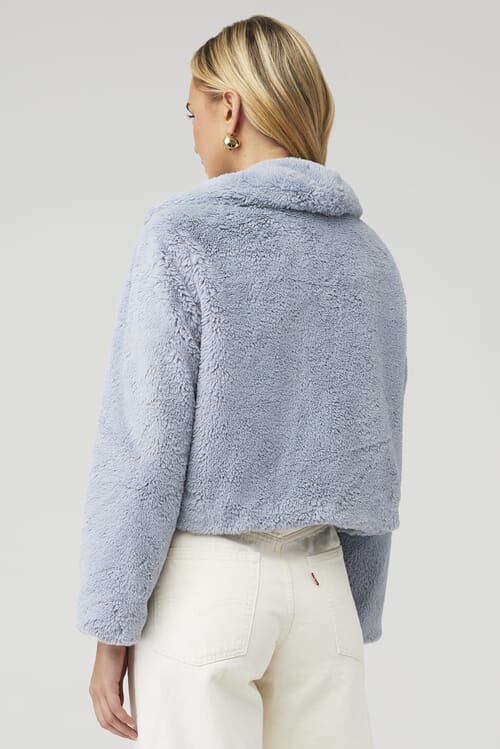 Greylin top Faux Fur Coat L