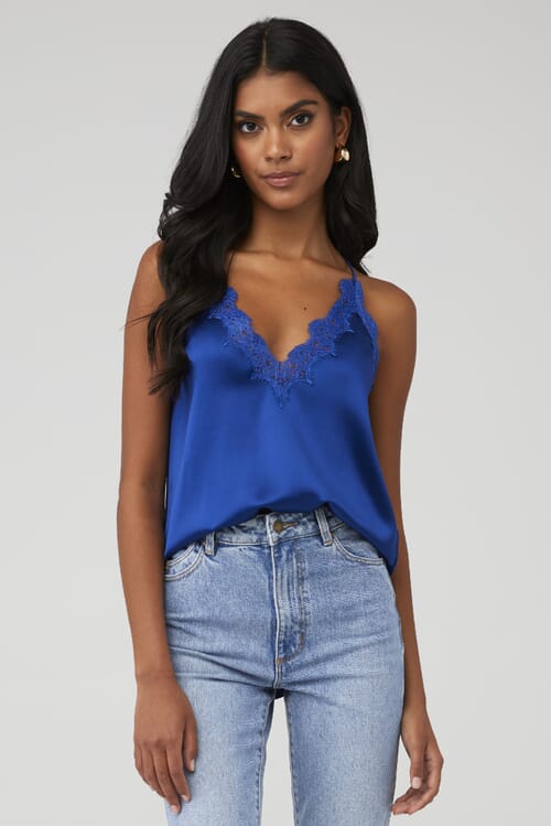 Cami NYC Everly Cami in Lapis FashionPass