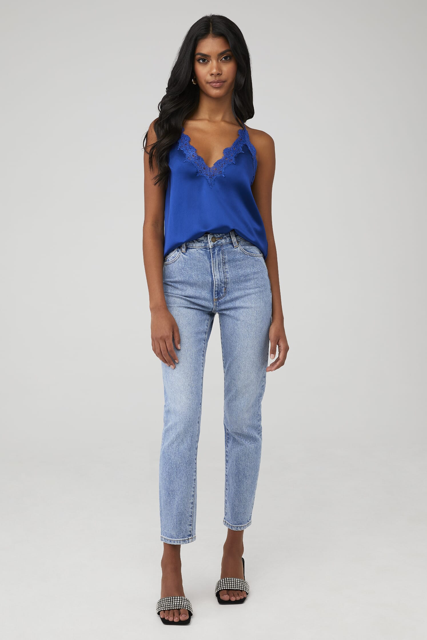 Cami NYC | Everly Cami in Lapis| FashionPass