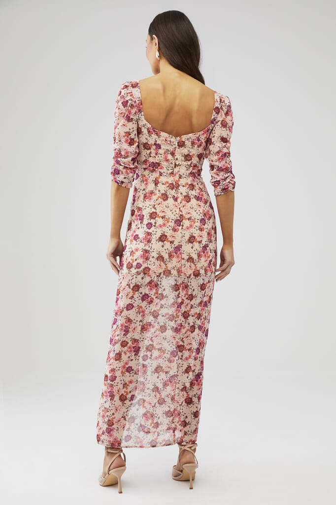 For Love Lemons Evie Maxi Dress In Tea Rose Fashionpass