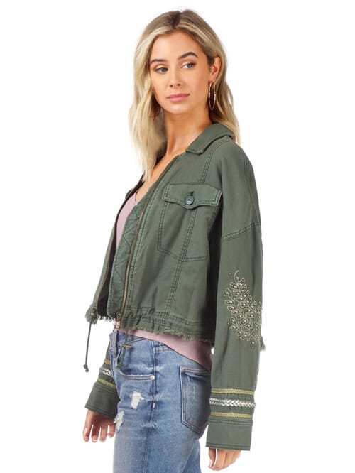extreme cropped jacket