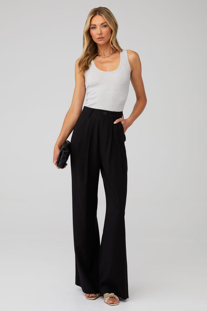 Nonchalant Label | Fabi Pants in Black | FashionPass