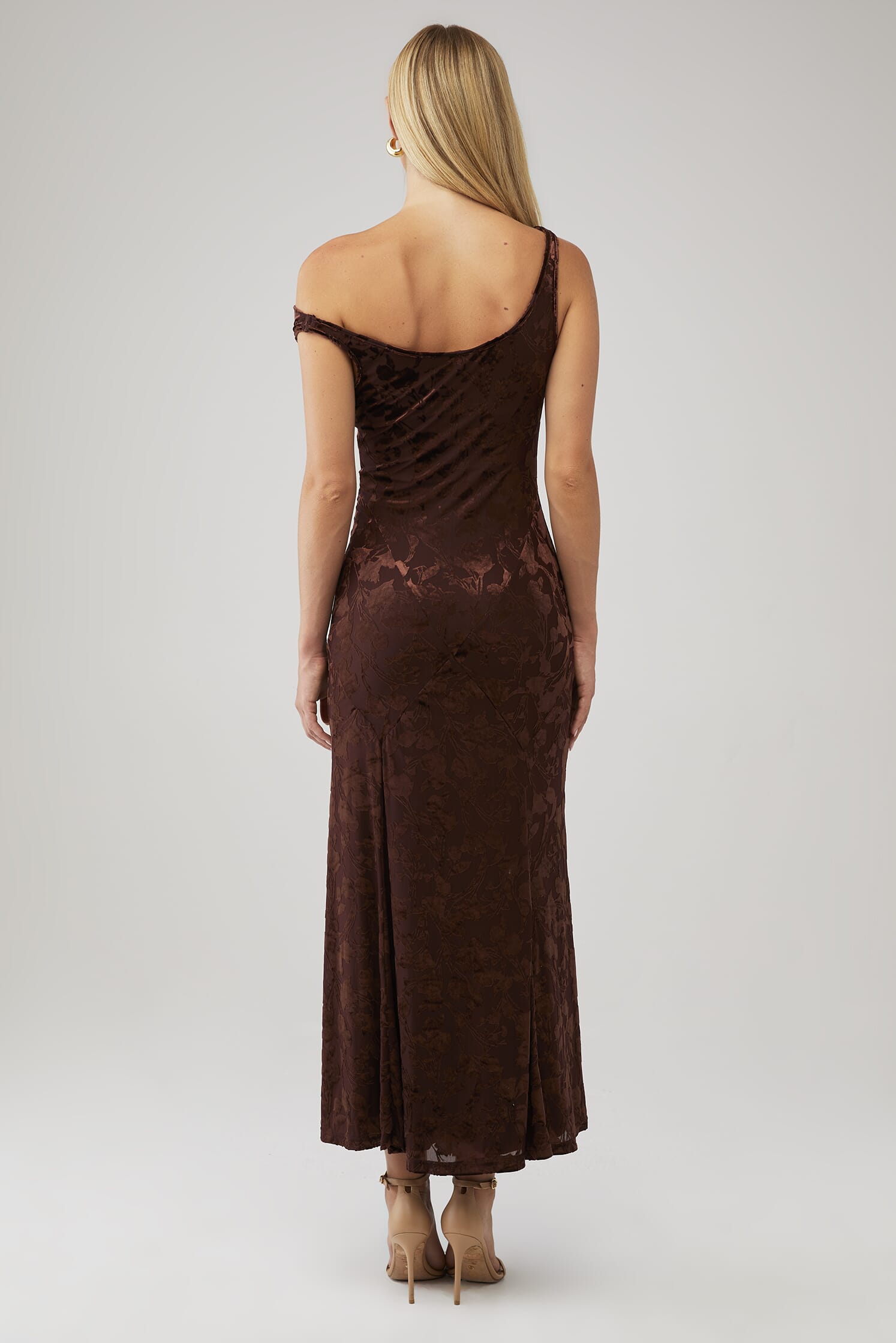 rare london lace maxi dress Rare London NWT Peach Lace Blush Embroidered Detail Maxi Dress Sz 4 Homecoming