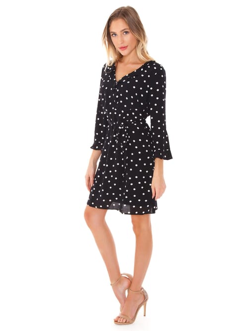 sanctuary polka dot dress