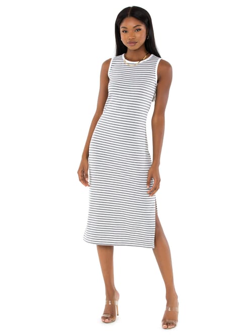 Bb dakota striped on sale dress