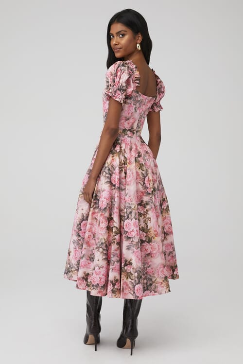 Pink garden 2024 party dress