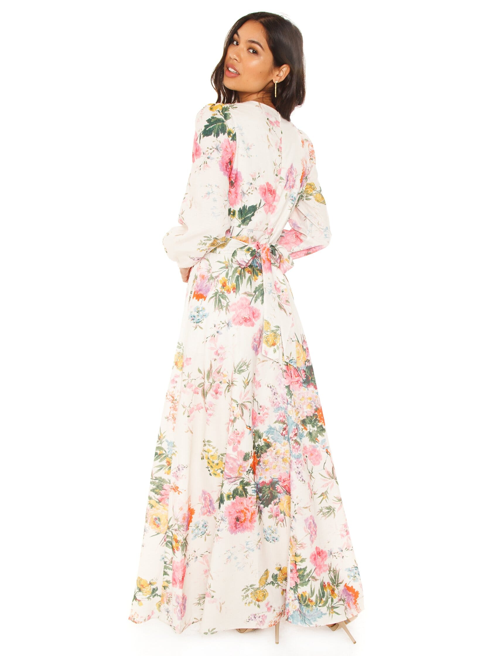 Garden Party Floral Maxi Dress - sparkleshinylove
