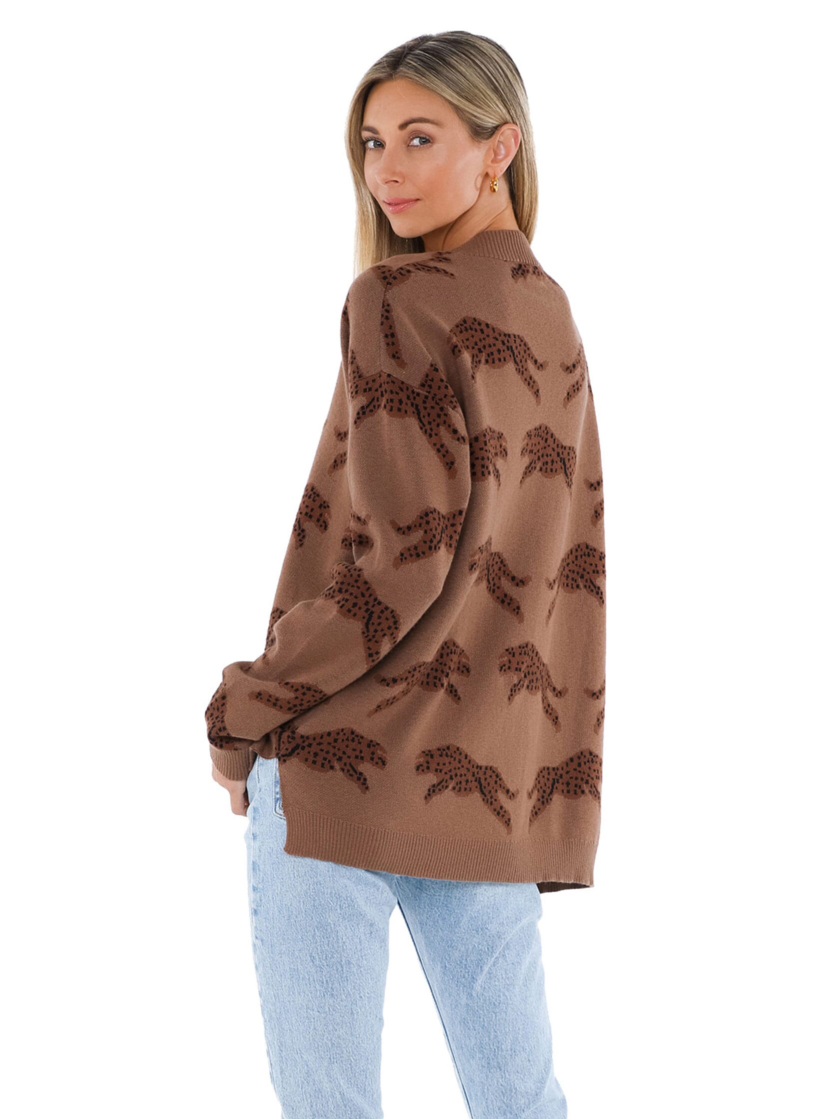 Show Me Your Mumu | Gilligan Sweater in Jumping Cheetah Knit| FashionPass