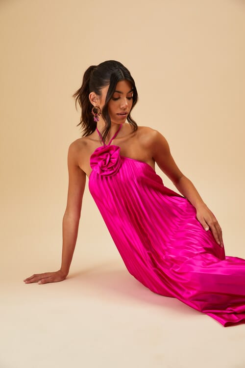 Delfi Collective | Gisele Dress in Pink| FashionPass