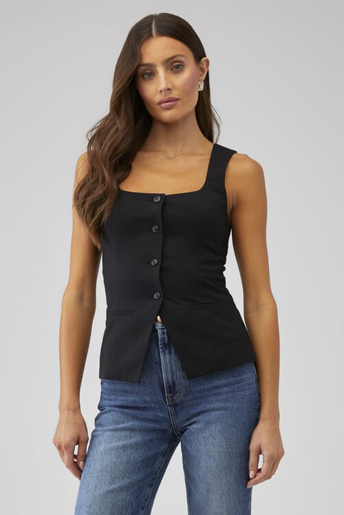 NIA | Dom Top in Black| FashionPass