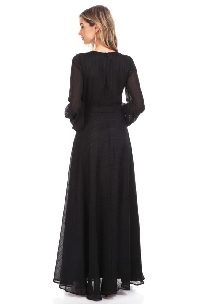 YUMI KIM | Giselle Maxi Dress in Black | FashionPass