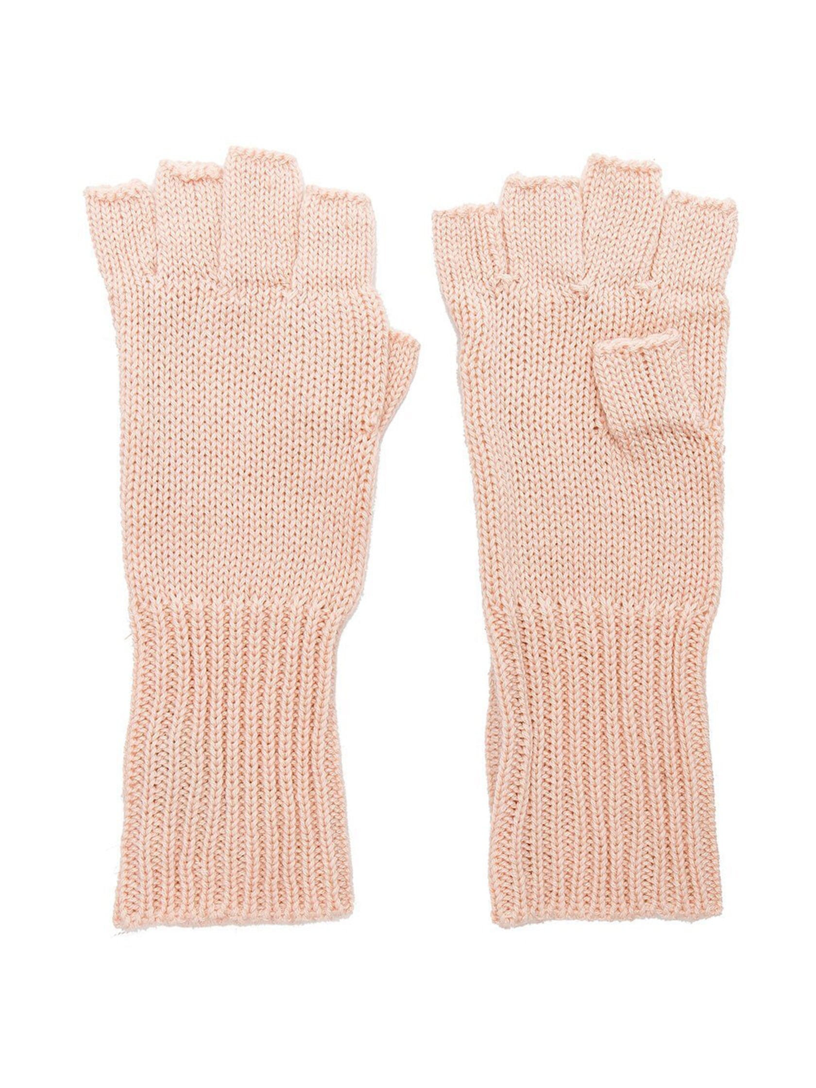 Michael Stars Give Me Some Cashmere Fingerless Gloves in Blush