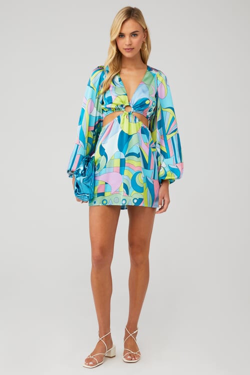 Finders keepers cheap aranciata wrap dress