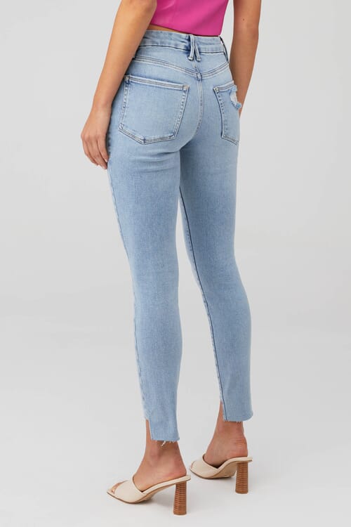 Good legs high hot sale waist skinny jeans