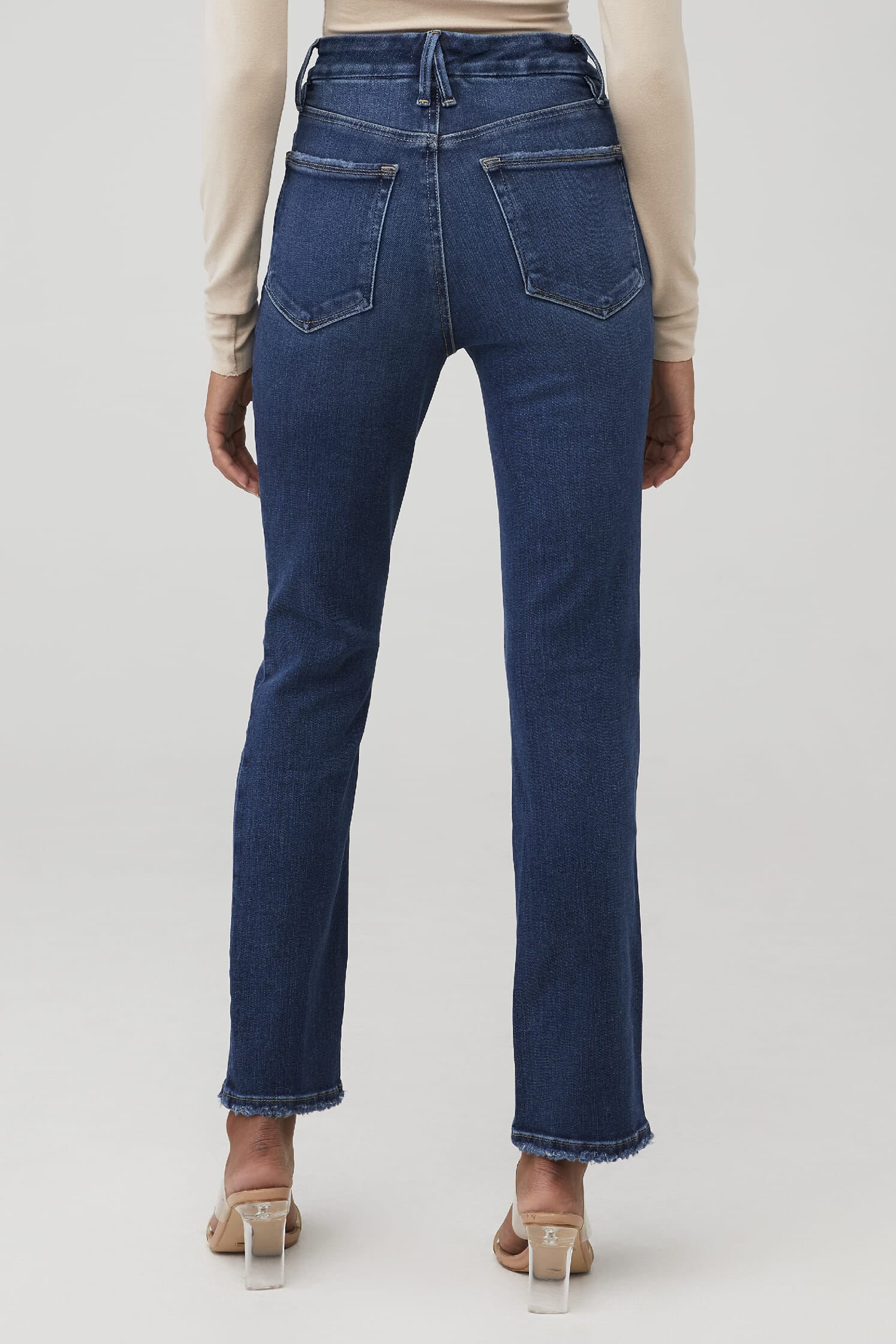 Good American | Good Legs Straight Jeans in Indigo511| FashionPass