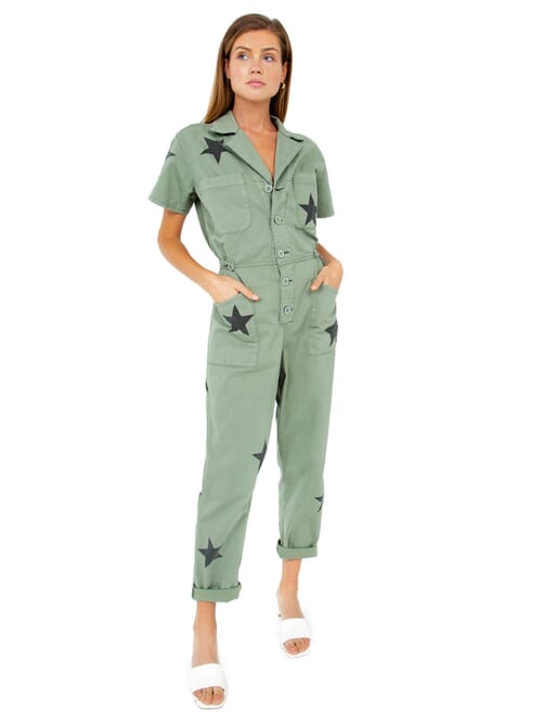 pistola green jumpsuit