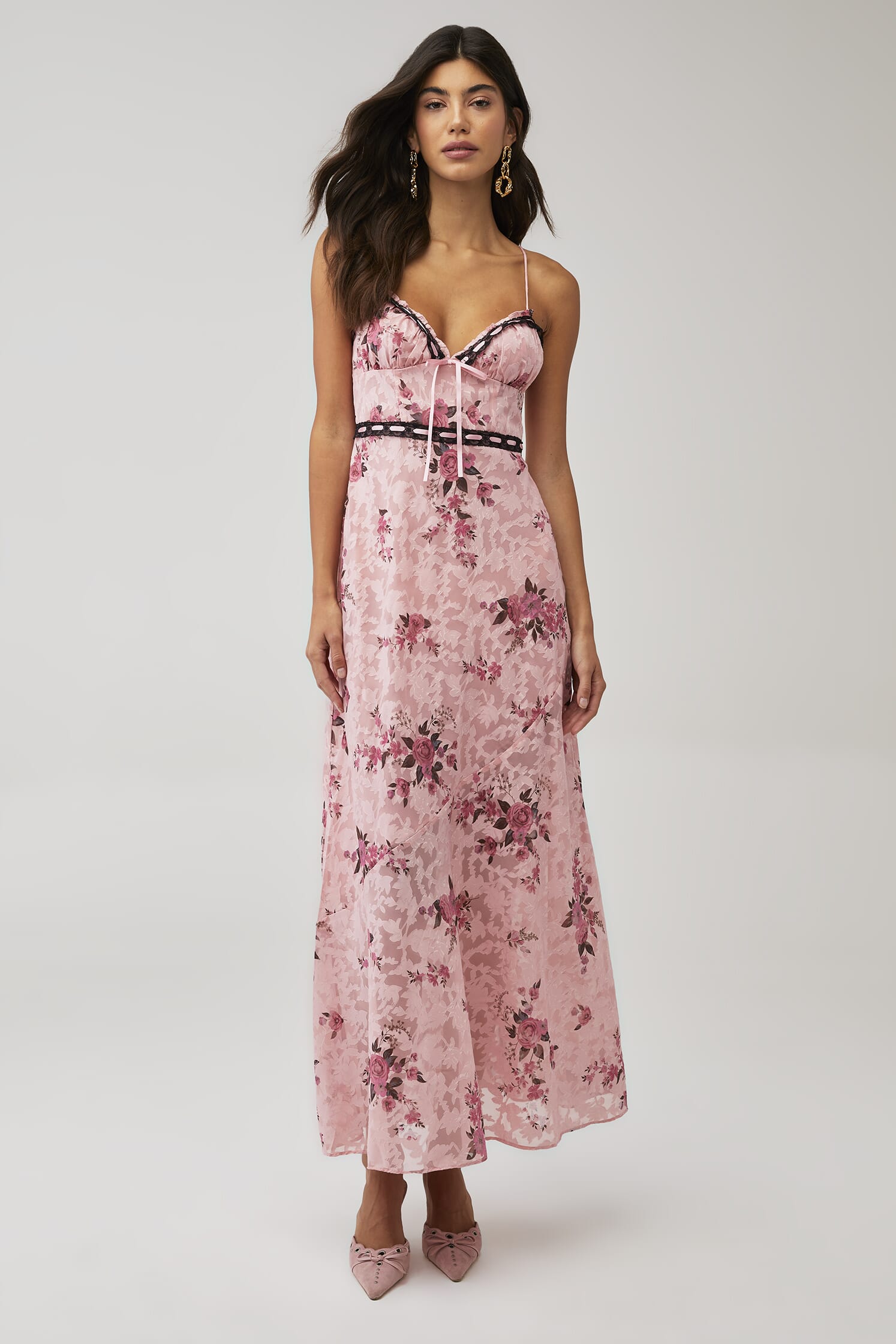 strapless open back dress EDITH MINI DRESS – Something About Me main image 1