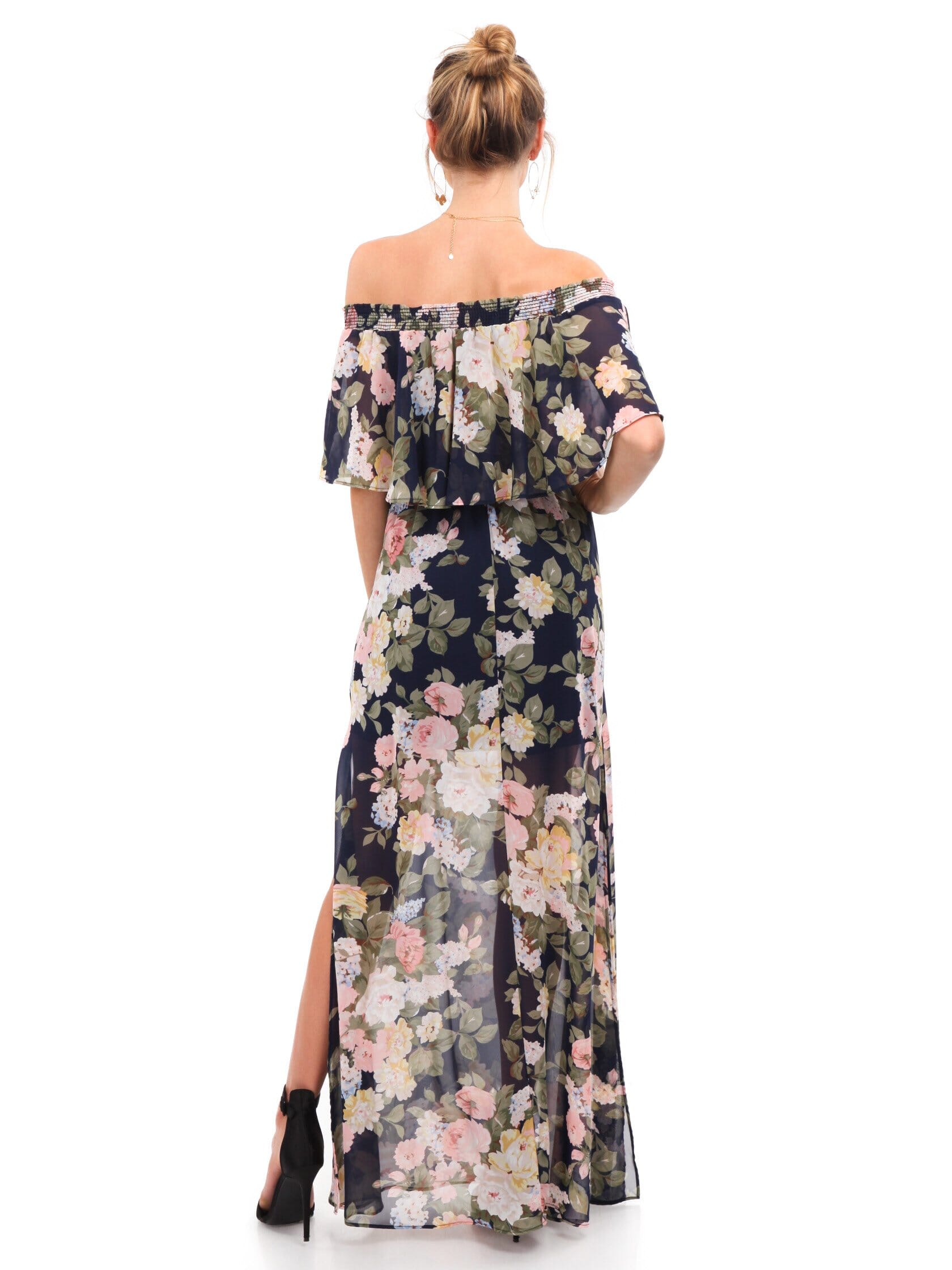 Show Me Your Mumu Hacienda Maxi Dress in Party Blossom