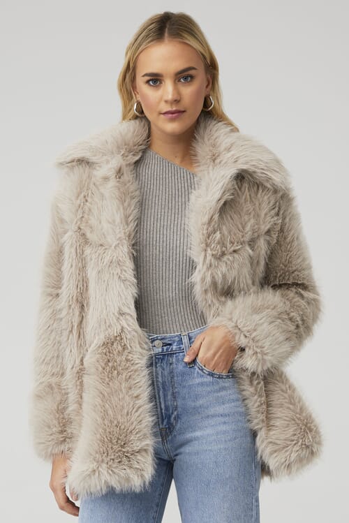 Teddy faux fur deals jacket 4si3nna