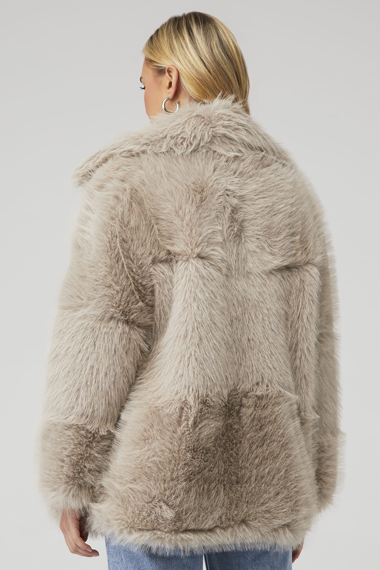 ASTR Hadley Coat in Silver| FashionPass
