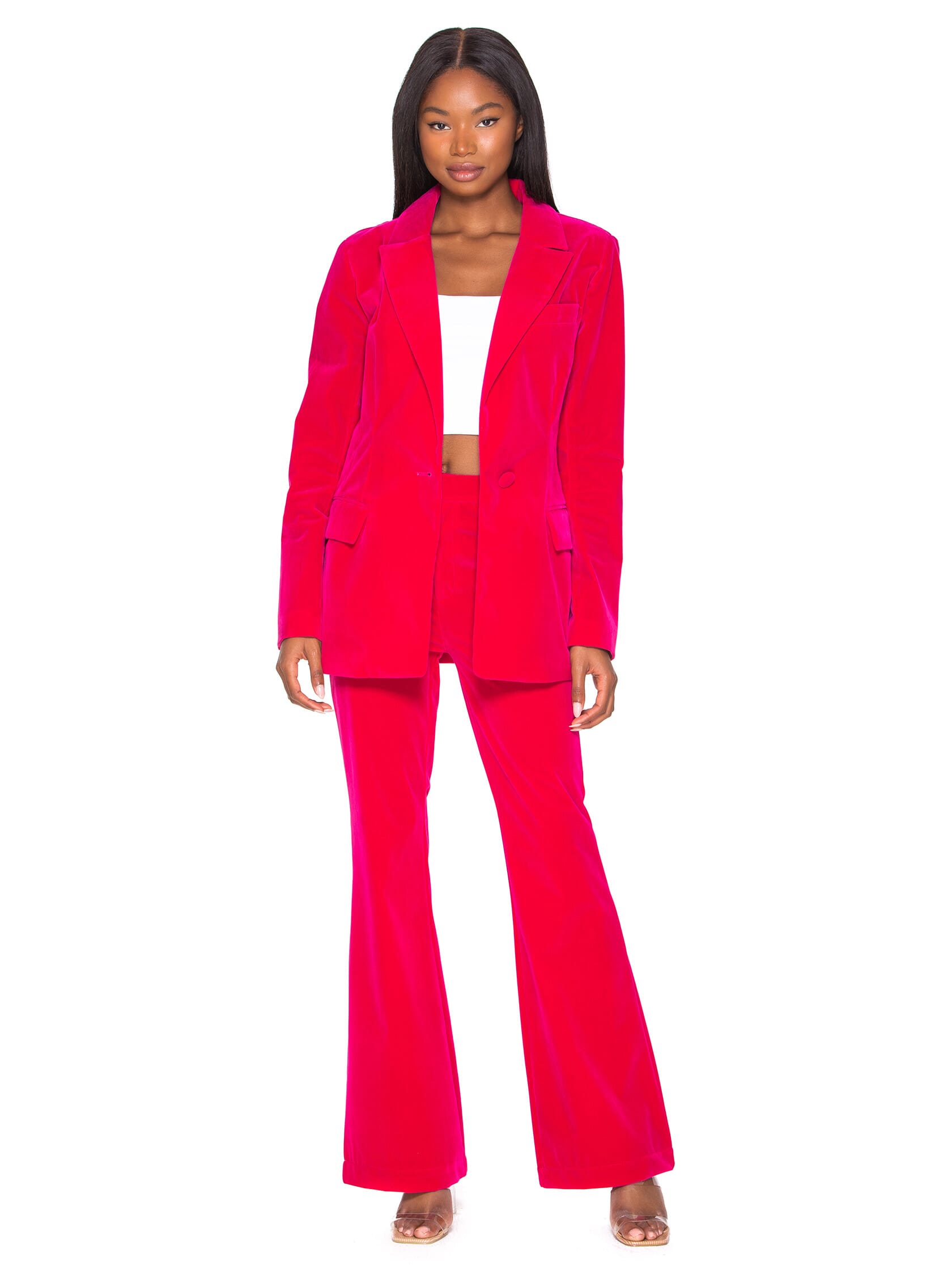 Steve Madden Harlow Pant in Pink Glo FashionPass