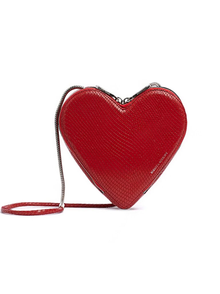 Rebecca Minkoff Heart Crossbody in Red FashionPass