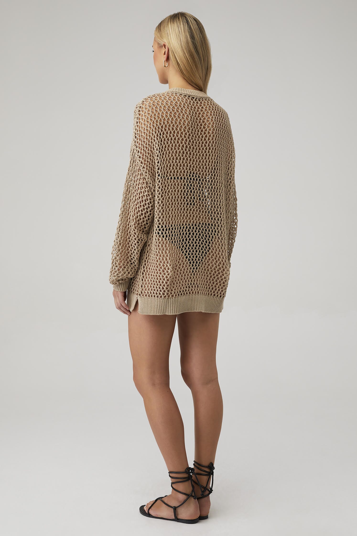 beach riot holly dress tan Holly Rose Dress Tan | Cover Up Dress