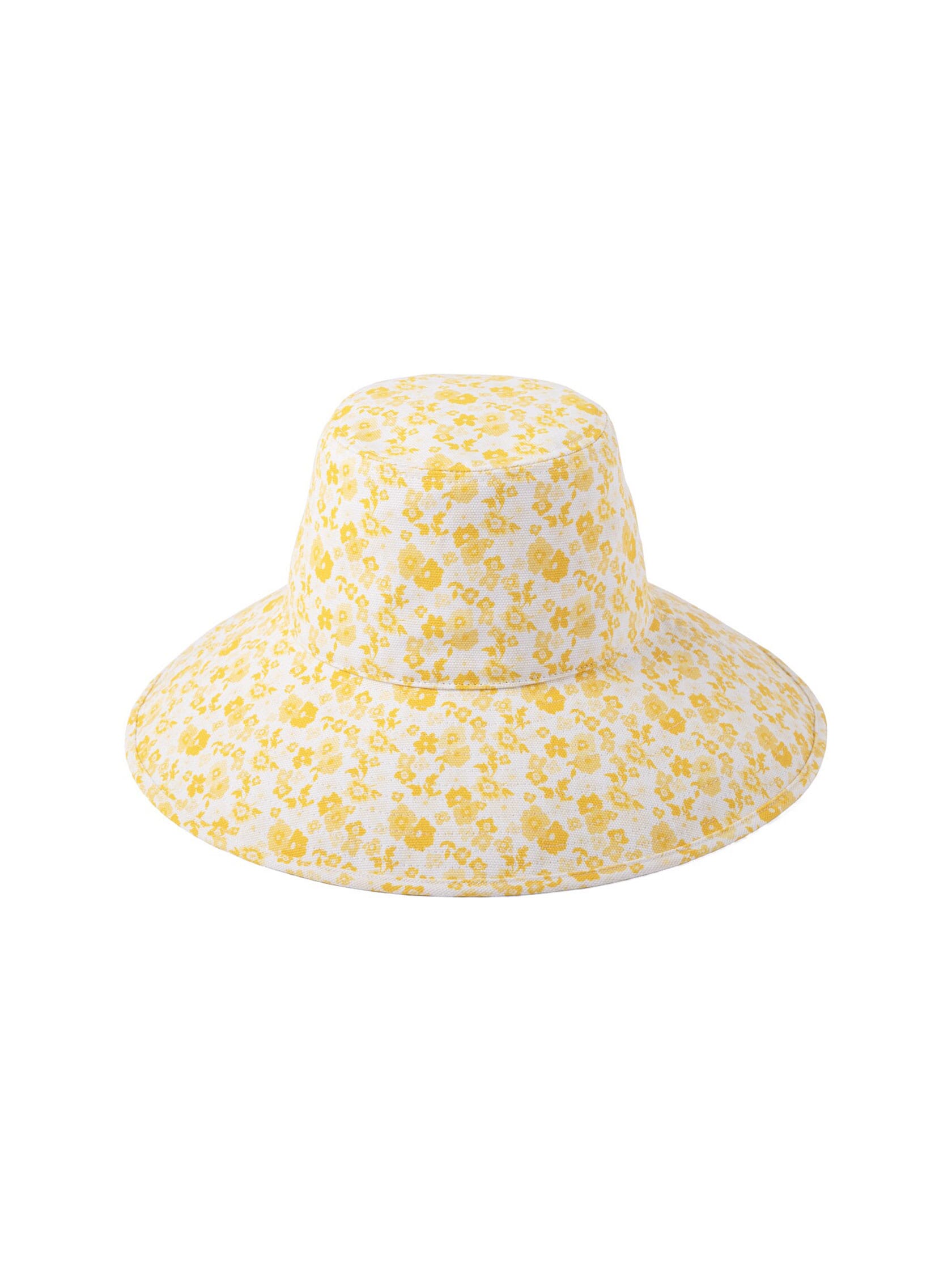 Lack Of Color Yellow Bucket Hat Lack of Color | Holiday Bucket Hat in Violet Bloom| FashionPass main image 2