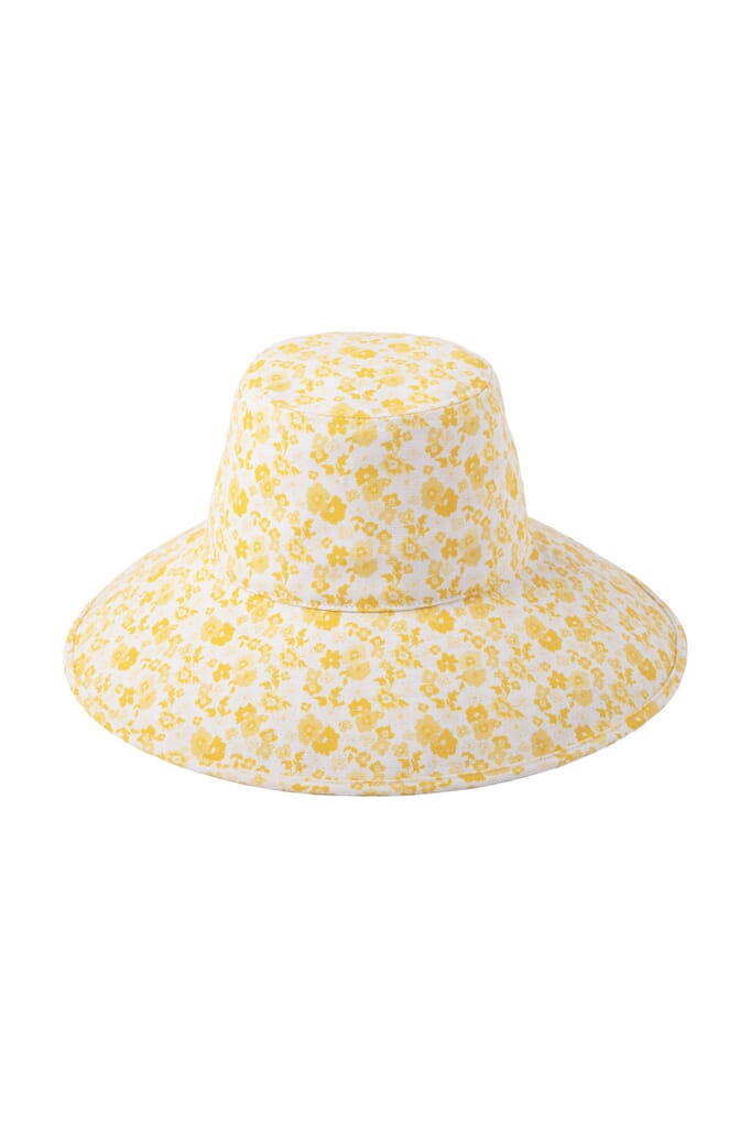【在庫あり/即出荷可】 Holiday | Color of Lack Bucket Bloom Sunshine in Hat 帽子