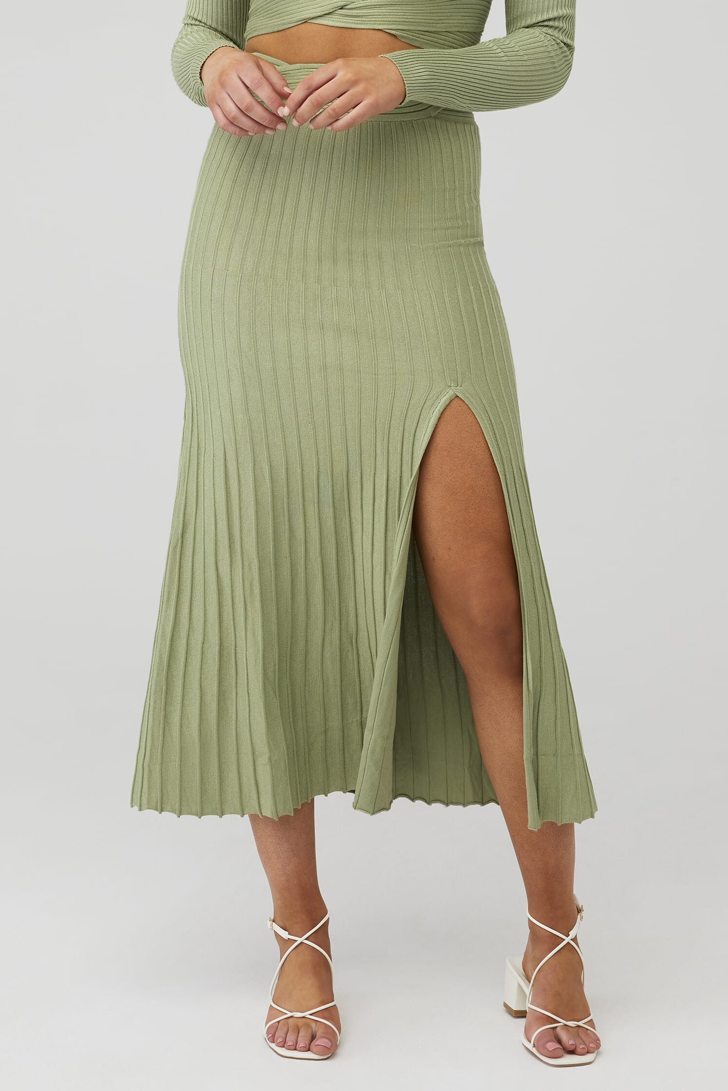 sovere green dress Sovere Molten Maxi Dress in Green – Coco & Lola
