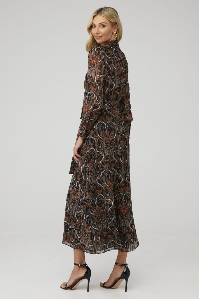 Risha Dress Garden Paisley - MISA