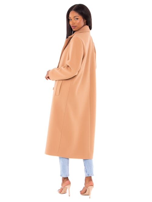 bb dakota camel coat