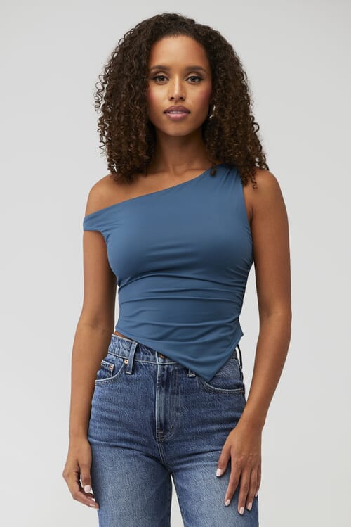 Line & Dot | Rianne Tank Top in Red| FashionPass