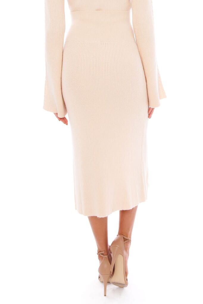 Jackie Skirt in Cream| FashionPass