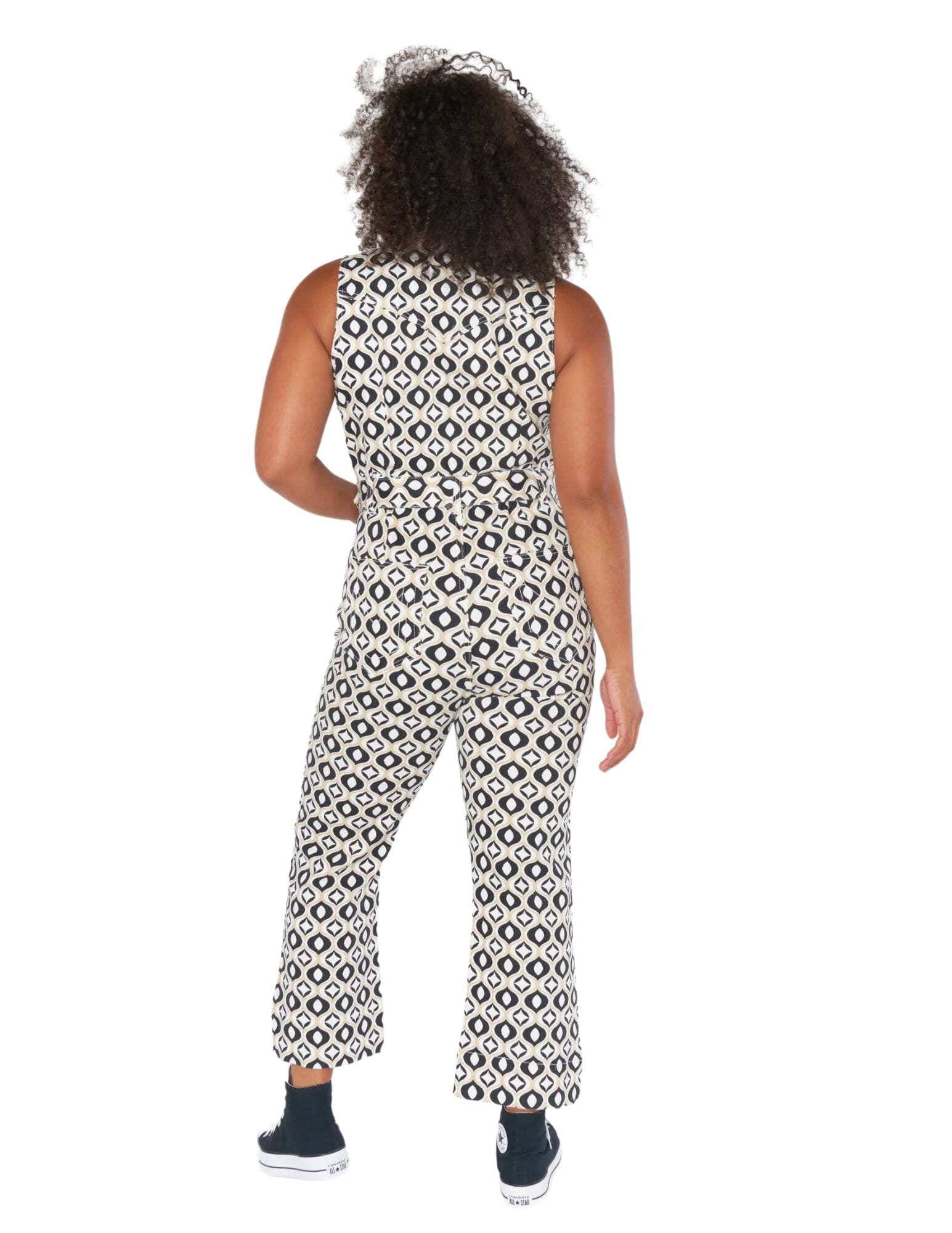 Show Me Your Mumu | Jacksonville Cropped Jumpsuit in Geo| FashionPass